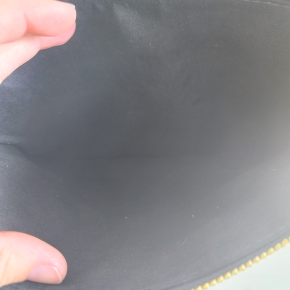 Black Designer Women's Bag with Gold Chain - Picture 7 of 8